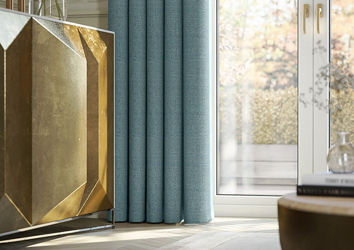 Jakarta, Cerulean - Made to Measure Curtains - Image 5